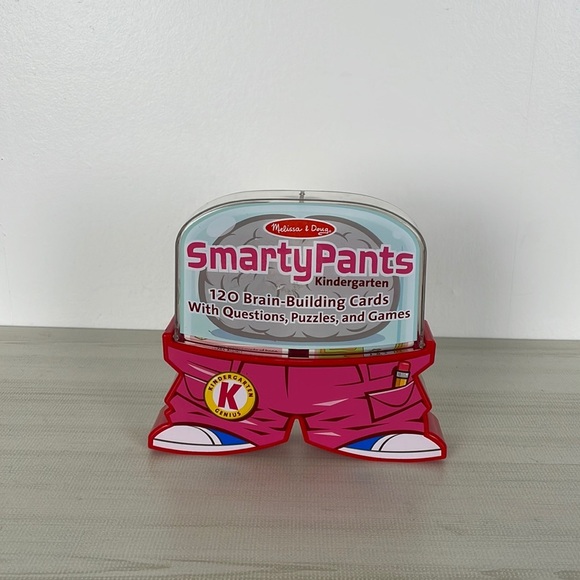 Melissa & Doug Smarty Pants Kindergarten brain building question card set - Picture 1 of 5
